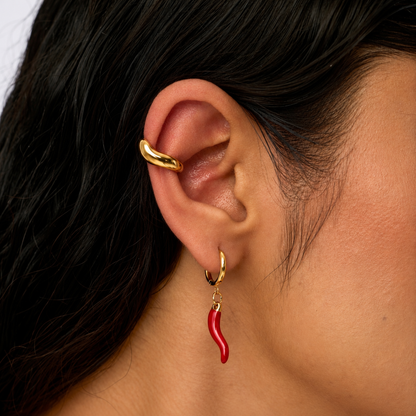 Scarlett Red Chili Drop Earrings